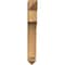 Ekena Millwork Westlake Arts & Crafts Rough Sawn Bracket, Western Red Cedar, 4"W x 18"D x 30"H BKT04X18X30WTL03RWR - alternate 3